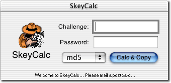 Image of SkeyCalc interface
